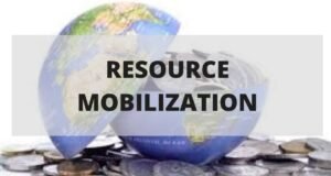 Mobilization of resources