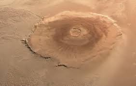 Olympus Mons largest volcano