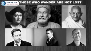 THOSE WHO WANDER ARE NOT LOST