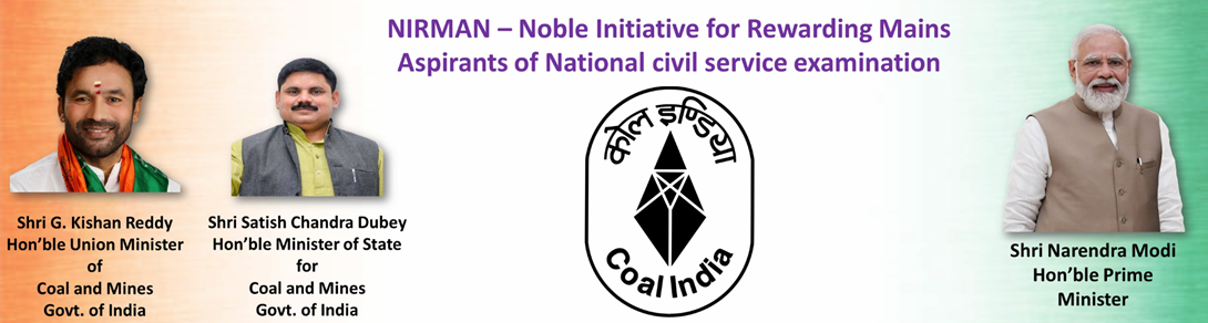 Union Minister for Coal and Mines launched a portal (NIRMAN)”
