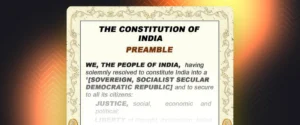 The Preamble of the Indian Constitutio