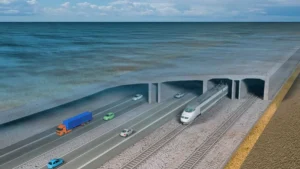 Twin Tube Road-Cum-Rail Tunnel Project