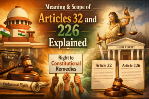 Writs in the Indian Constitution: Comprehensive Guide to Article 32 and Article 226