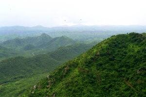 Aravalli Range as a Natural Barrier Against Dust Storms