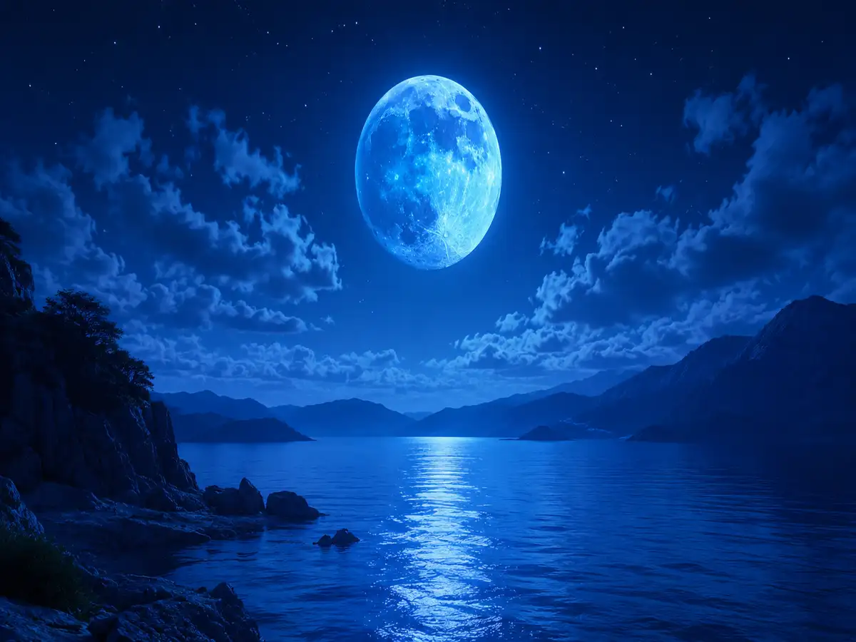 Blue Micromoon: