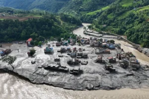 Glacial Collapse and Flash Floods
