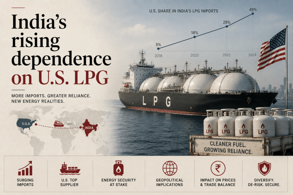 India’s LPG Dependence on the U.S.: Energy Security and Supply Diversification