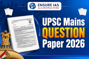 UPSC Mains Question Paper 2026 Out, GS 1, GS 2, GS 3 & GS 4