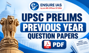 UPSC Prelims Previous Year Question Papers PDF, Download Now
