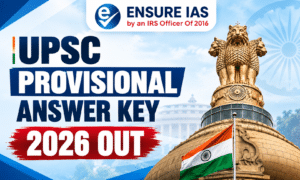 UPSC Prelims 2026 Answer Key (Released) - Download PDF